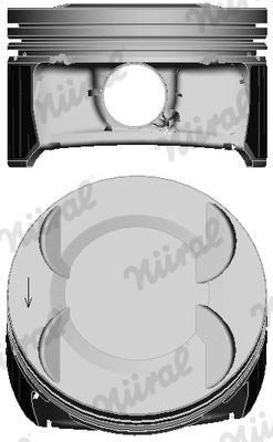 NÜRAL Piston Article number: 87-435307-00 cheaply
