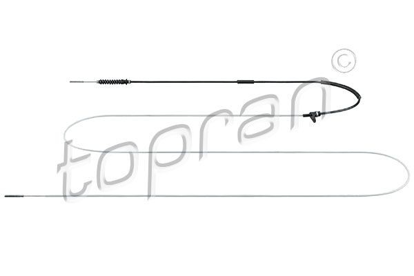 TOPRAN Throttle cable Article number: 103 300 cheaply