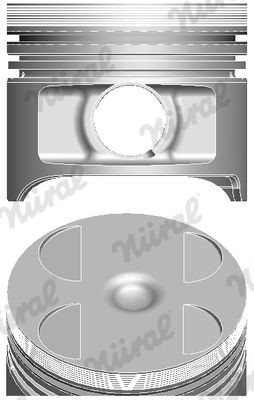 NÜRAL Piston Article number: 87-743100-30 cheaply