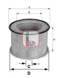 SOFIMA Air filter Article number: S 5310 A cheaply