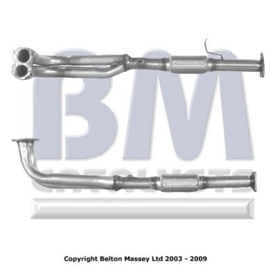 BM CATALYSTS Exhaust Pipe Article number: BM70046 cheaply