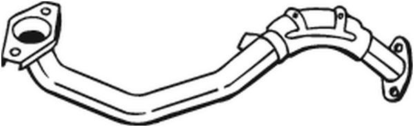 BOSAL Exhaust Pipe Article number: 750-159 cheaply