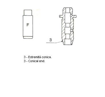 METELLI 01-2299 Valve Guides 309 1.9 102 PS Petrol 1989