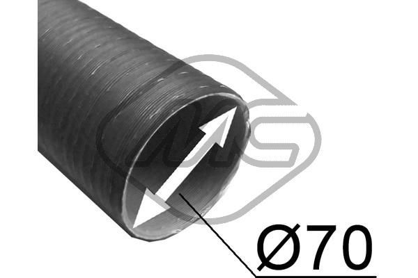 Metalcaucho Hose, air supply Article number: 02212 cheaply
