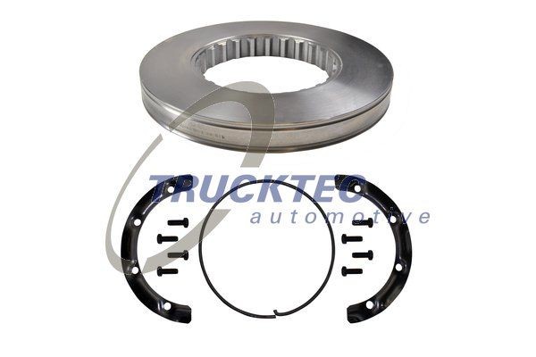 TRUCKTEC AUTOMOTIVE Bremseskive Varenummer: 03.35.043 billige