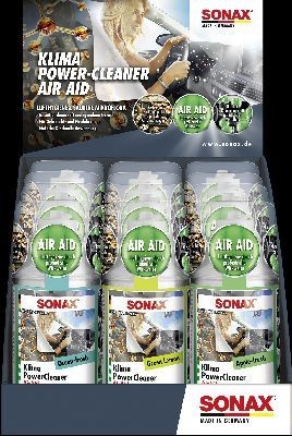 SONAX Rengørings- / desinfektionsmiddel, klimaanlæg Varenummer: 03239410 billige