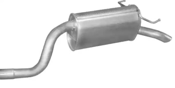 POLMO Rear silencer Article number: 07.310 cheaply