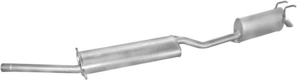 POLMO 07.462 Repair Pipe, catalytic converter MULTIPLA 1.9 JTD 120 PS Diesel 2010