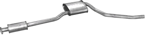 POLMO Middle silencer Article number: 08.28 cheaply