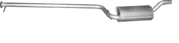 POLMO Middle silencer Article number: 08.401 cheaply