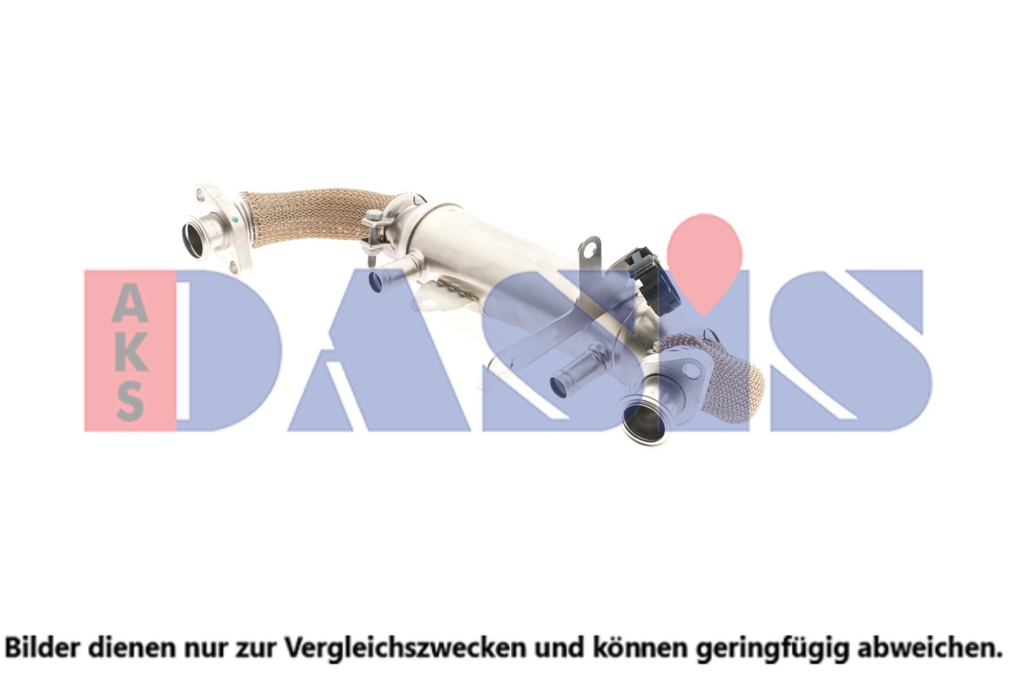 AKS DASIS 080126N EGR cooler DOBLO 1.9 JTD Multijet 120 PS Diesel