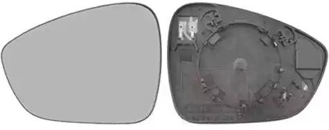 VAN WEZEL Mirror Glass, outside mirror Article number: 0954837 cheaply