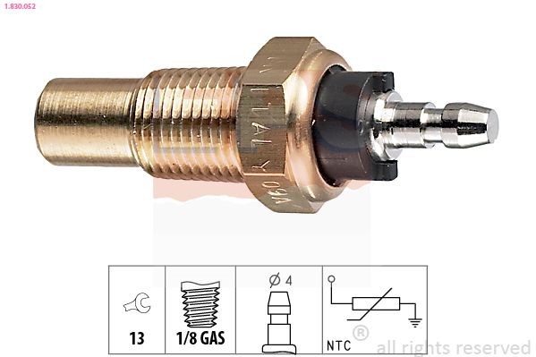 EPS Sensor, coolant temperature Article number: 1.830.052 cheaply