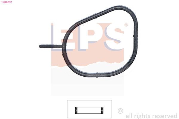 EPS Gasket, thermostat Article number: 1.890.697 cheaply