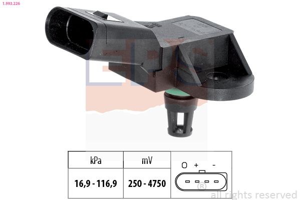 EPS Air Pressure Sensor, height adaptation Article number: 1.993.226 cheaply