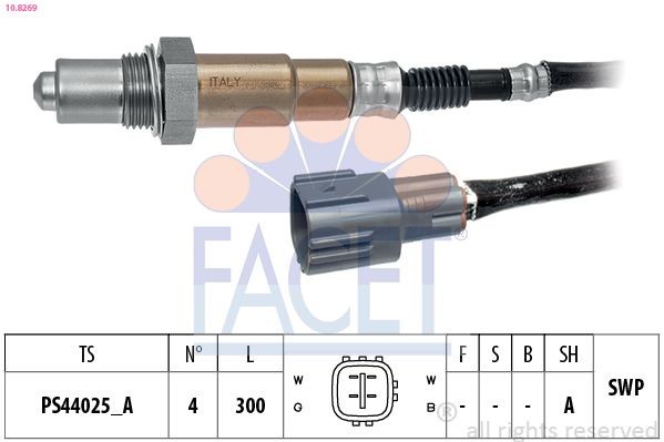 FACET Lamda-sonda številka artikla: 10.8269 poceni