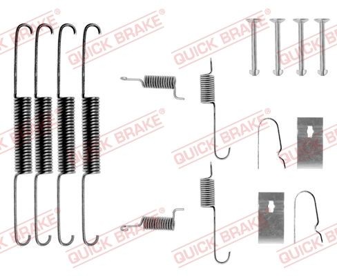 KAWE 105-0664 Accessory Kit, brake shoes 626 2.0 16V (GDEP) 140 PS Petrol 1992