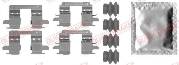 KAWE 109-0005 Accessoireset, schijfremblok PULSAR 1.5 dCi 110 PK Diesel