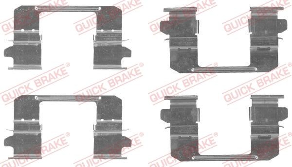 KAWE Accessory Kit, disc brake pads Article number: 109-1834 cheaply