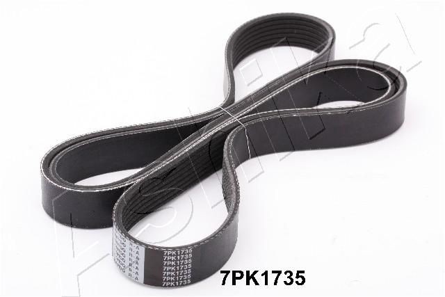 ASHIKA Serpentine belt Article number: 112-7PK1735 cheaply