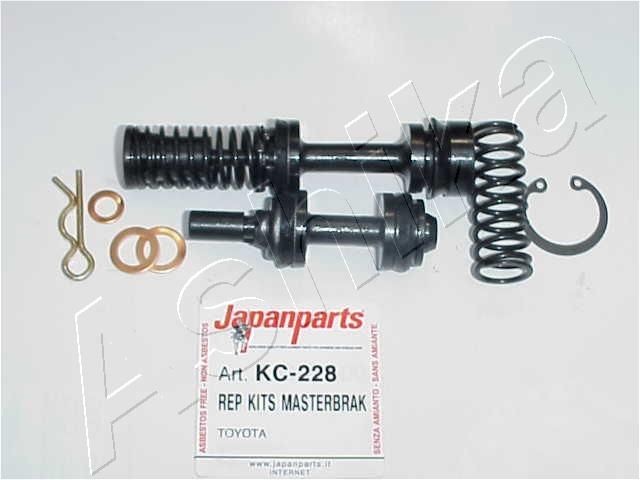 ASHIKA 114-228 Remondikomplekt, peapidurisilinder TERCEL 1.5 (AL21) 71 HP Bensiin 1988