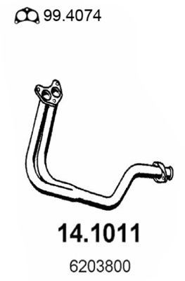 ASSO Exhaust Pipe Article number: 14.1011 cheaply
