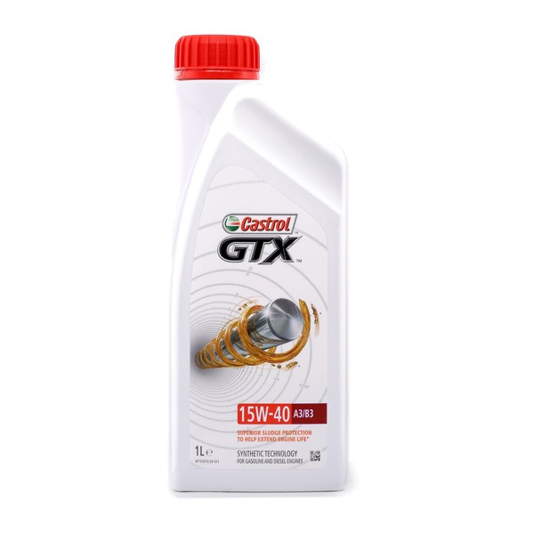 CASTROL Motorolie GTX, A3/B3 Varenummer: 14FA9D billige