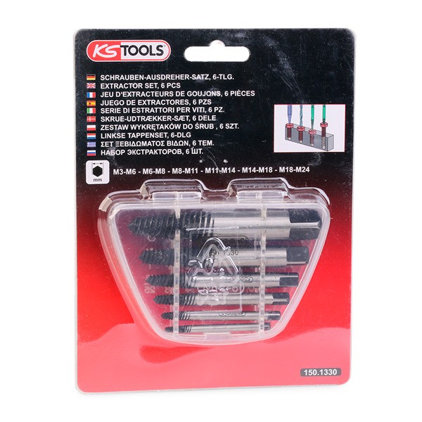 KS TOOLS Skrueudtager Varenummer: 150.1330 billige
