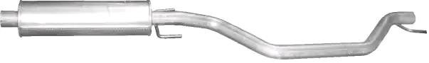 POLMO Middle silencer Article number: 17.72 cheaply