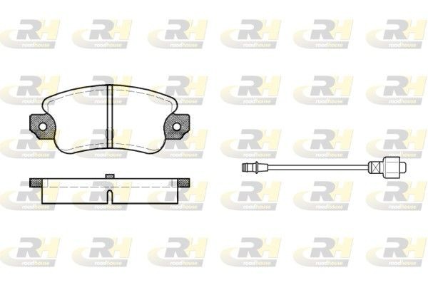 ROADHOUSE Τακάκια φρένων αριθμός Άρθρου: 2028.02 φθηνότερα