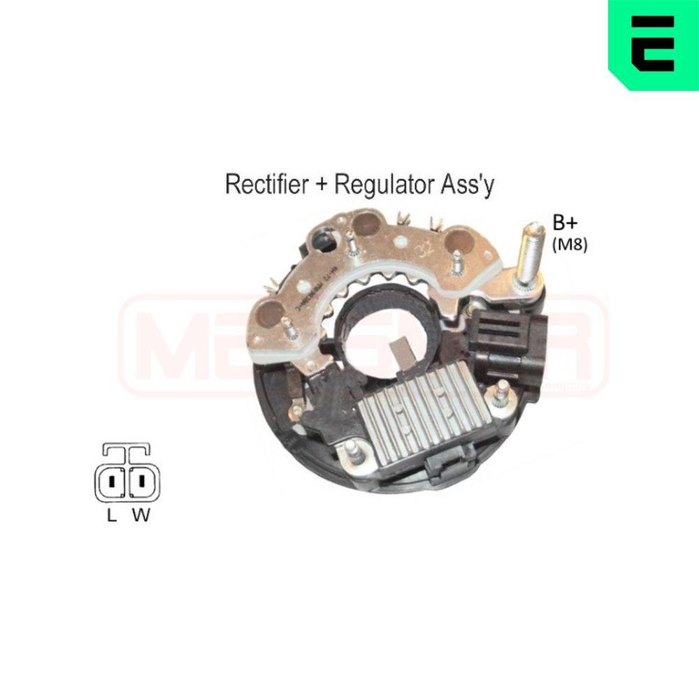 ERA 215942 Seadistaja, generaator CORSA 1.5 TD 67 HP Diisel 2000