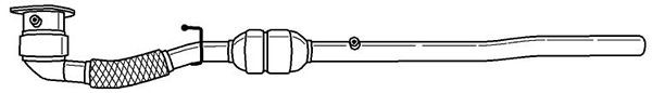 SIGAM Catalytic converter Article number: 22184 cheaply