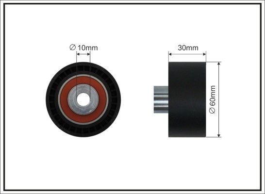 CAFFARO Timing belt deflection pulley Article number: 23-57 cheaply