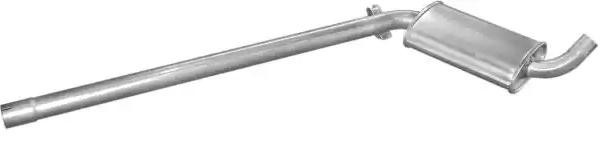 POLMO Middle silencer Article number: 23.38 cheaply