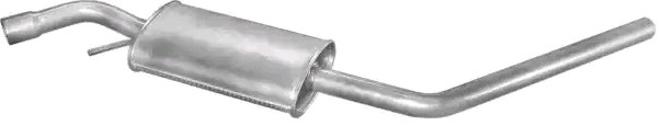 POLMO Middle silencer Article number: 30.236 cheaply