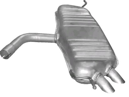 POLMO Rear silencer Article number: 30.617 cheaply