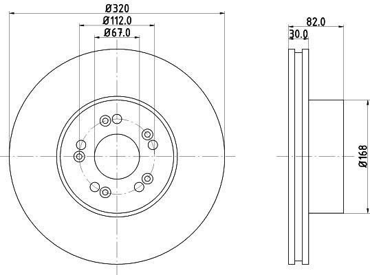 HELLA Engine oil cooler Article number: 8MO 376 729-581 cheaply