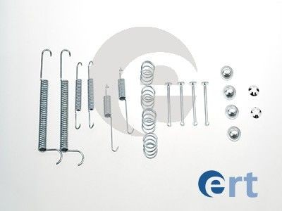 ERT 310075 Juego de accesorios, zapatas de freno REKORD 2.2 TD 86 CV Gasóleo 1986