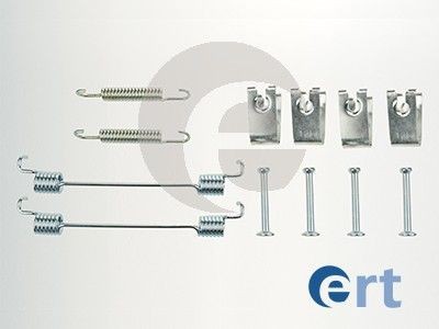 ERT 310086 Lisakomplekt, Piduriklotsid MODUS 1.2 103 HP Bensiin