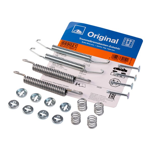 ATE 03.0137-9021.2 Accessory Kit, brake shoes Y 1.0 Turbo 84 PS Petrol 1995
