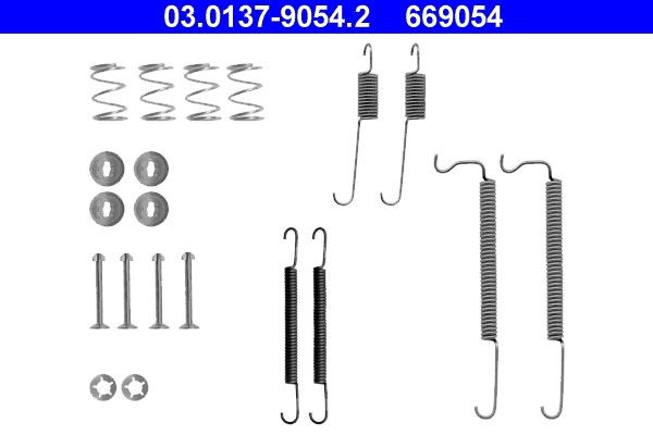 ATE 03.0137-9054.2 Lisakomplekt, Piduriklotsid ASTRA 1.2 60 HP Bensiin 1991
