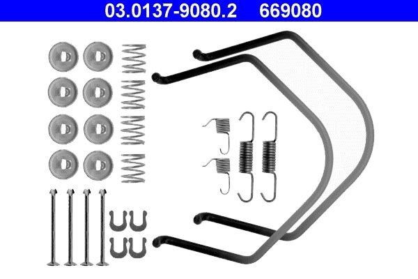 ATE Accessory Kit, brake shoes Article number: 03.0137-9080.2 cheaply