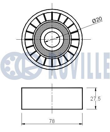RUVILLE 3451105 Tensioner Guide, timing chain C-Class C 280 3.0 (204.254) 231 PS Petrol 2014