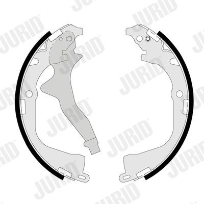 JURID Brake Shoe Set Article number: 362600J cheaply
