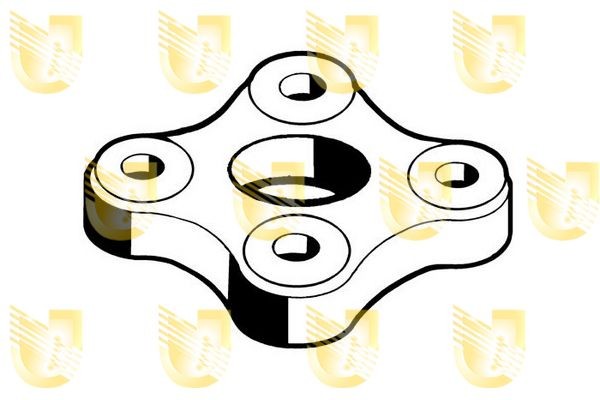 UNIGOM Įvorė, pavarų svirtis prekės numeris: 395107 nebrangu