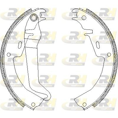 ROADHOUSE Brake Shoe Set Article number: 4010.00 cheaply