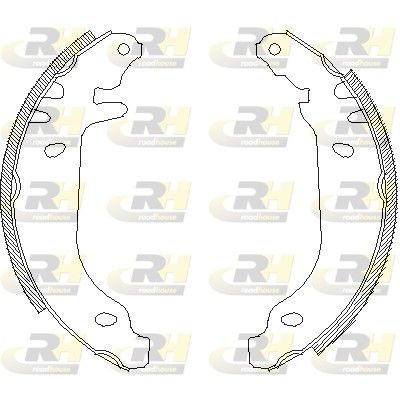 ROADHOUSE Brake Shoe Set Article number: 4169.00 cheaply