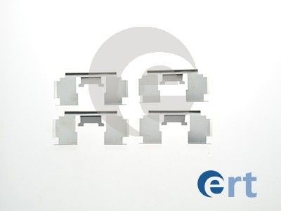 ERT 420060 Lisakomplekt, ketaspiduriklotsid 800 2.7 24V 169 HP Bensiin 1999