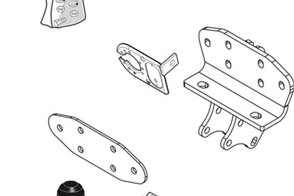 BRINK Trailer Hitch Article number: 424700 cheaply