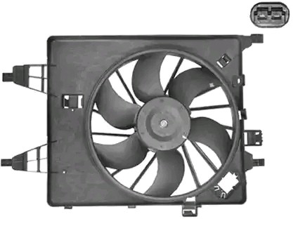 VAN WEZEL Fan, radiator Article number: 4312746 cheaply